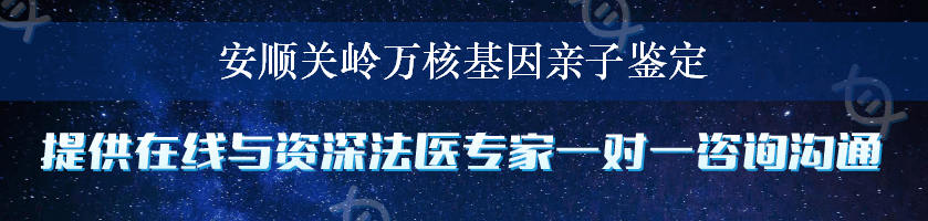 安顺关岭万核基因亲子鉴定